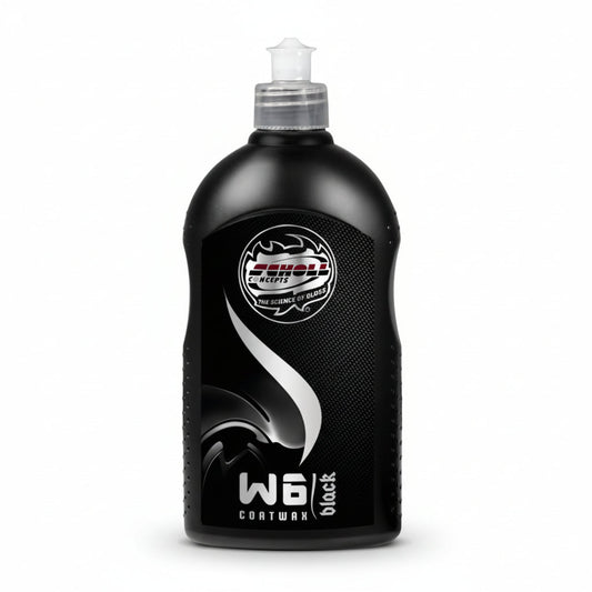 Protege y da brillo a la pintura Scholl Concepts W6 Black cera