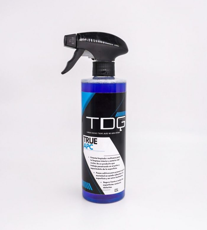 Botella de True APC 500 ml con atomizador, limpiador multiusos listo para usar