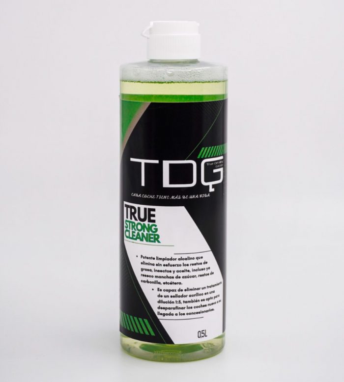 Botella de 500 ml de True Strong Cleaner concentrado para limpieza automotriz profesional