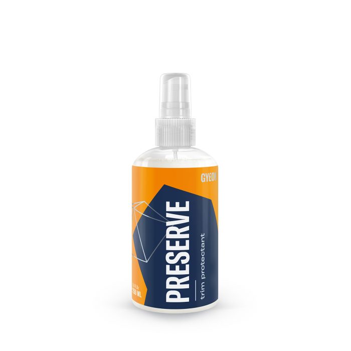 Botella de 250ml de Gyeon Q²M Preserve acondicionador y protector para plásticos y vinilos de coches