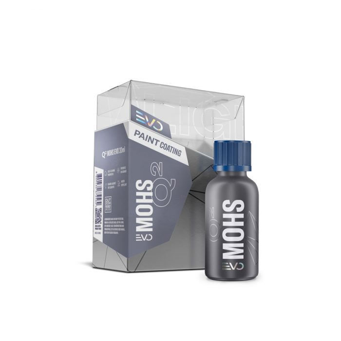 Gyeon Q² Mohs EVO Light Box, coating cerámico avanzado para protección y brillo de pintura automotriz