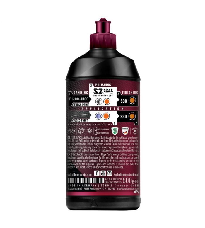 Scholl Concepts S2 Black pulimento alto corte - Imagen 2
