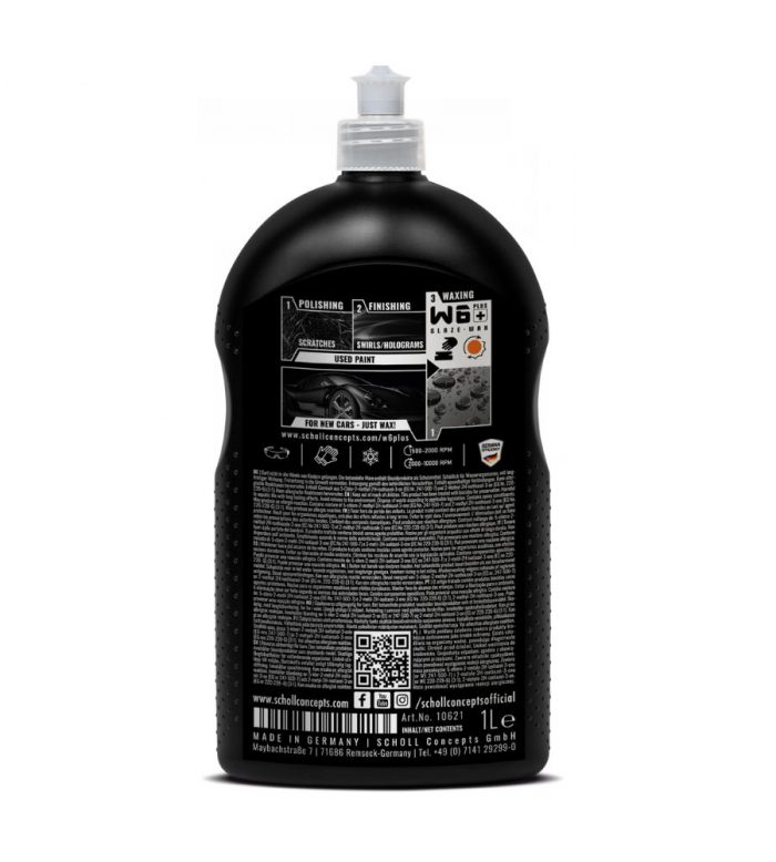 Scholl Concepts W6+ Cera de carnauba - Imagen 2
