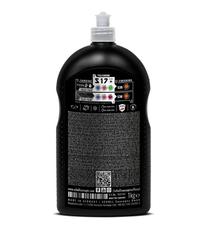 Scholl Concepts S17+ Rubbing Compound - Imagen 2